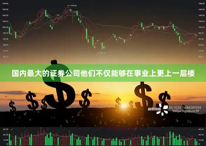 国内最大的证券公司他们不仅能够在事业上更上一层楼